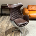 Fauteuil en cuir Stratos
