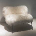 Salon Oslo en fausse fourrure