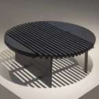 Table basse à lattes Rivulet