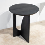 Table d'appoint Sculpted Noir
