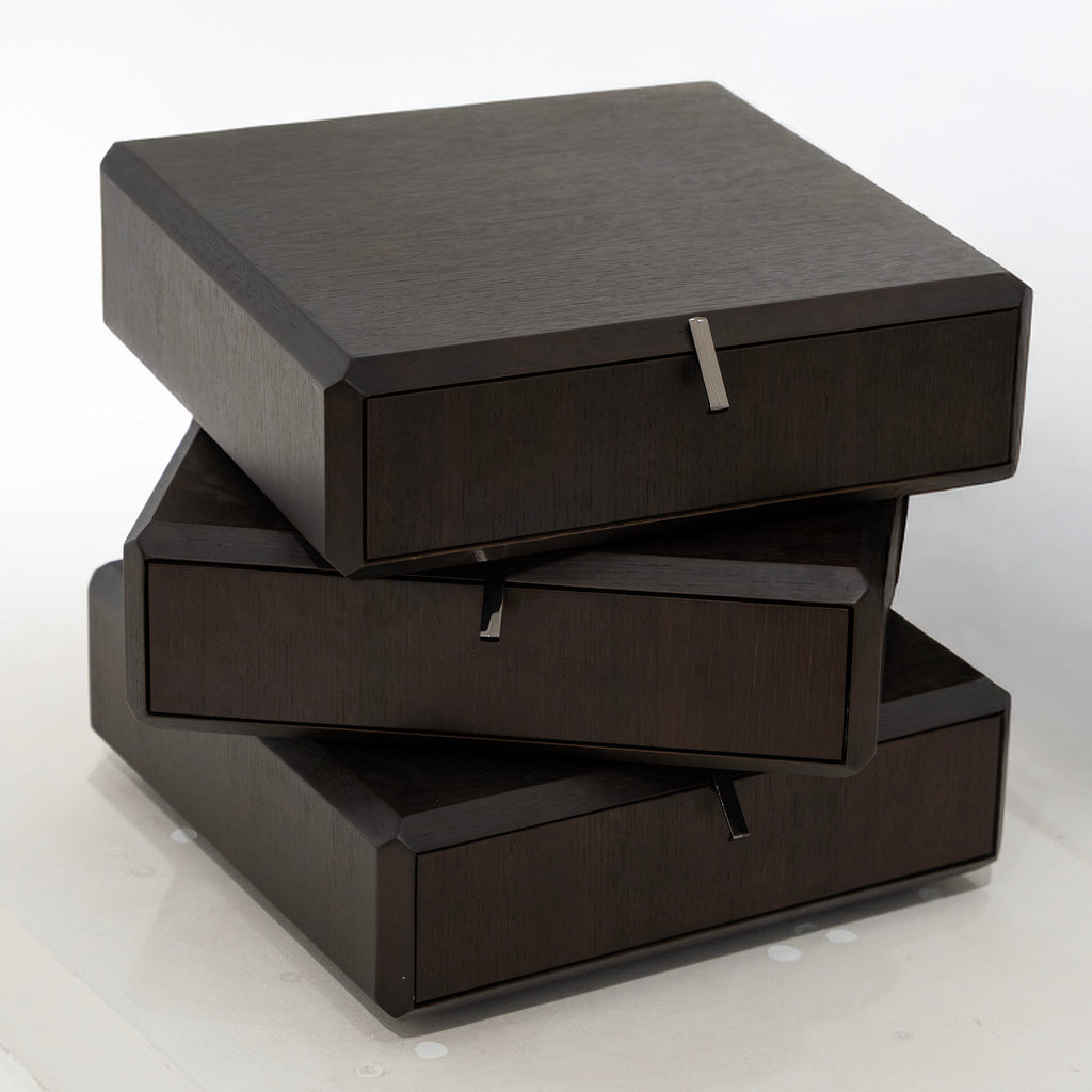 Unité à tiroirs Stacked Noir