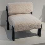 Fauteuil d'appoint Bouclé Block