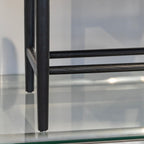 Fauteuil de salle à manger en cuir de selle