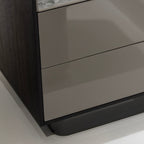 Table de chevet en marbre raffiné