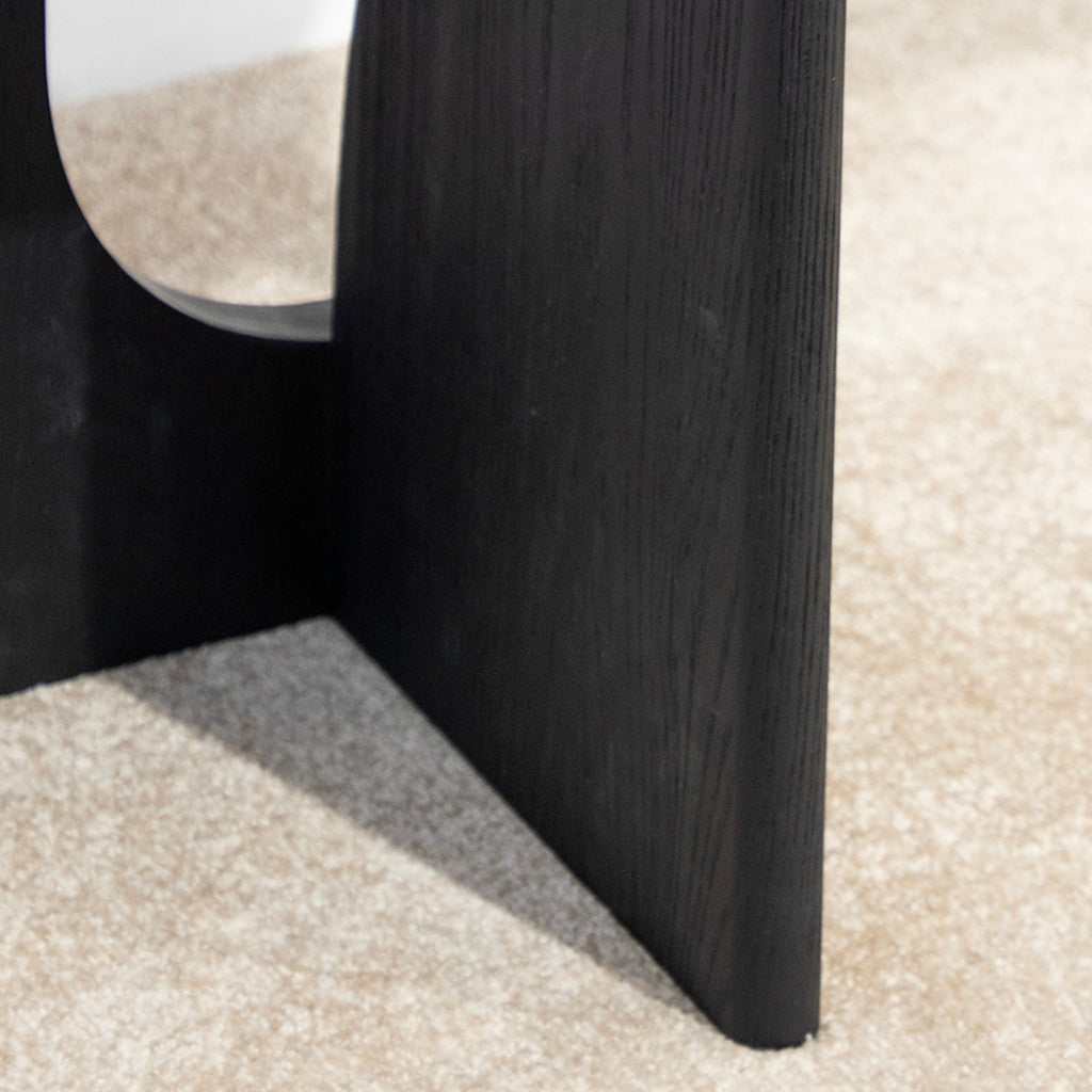 Table d'appoint Sculpted Noir