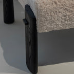 Fauteuil d'appoint Bouclé Block