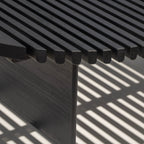 Table basse à lattes Rivulet