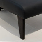 Fauteuil en cuir Crescent