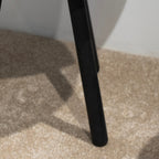 Table d'appoint en orme à disque