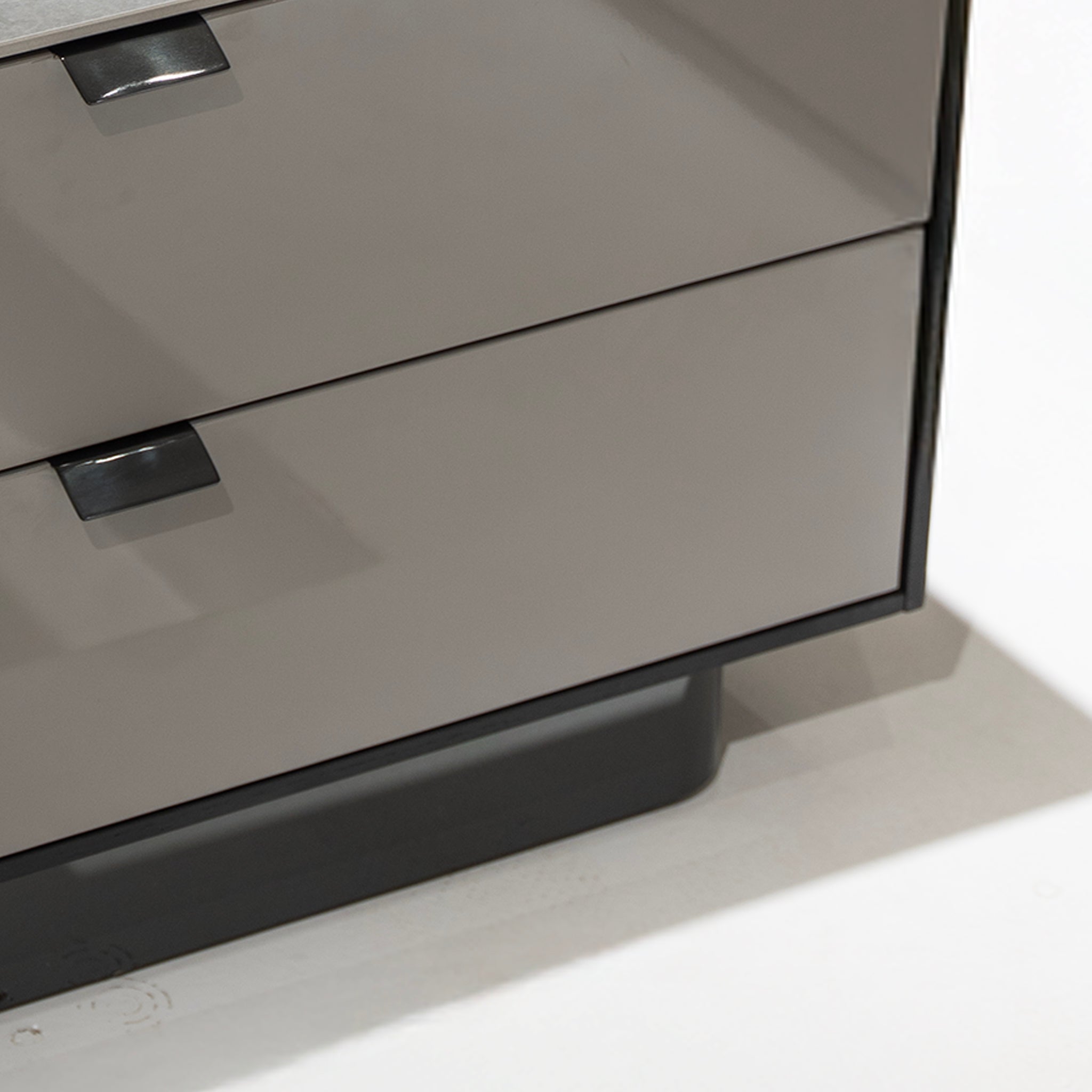 Table de chevet en marbre raffiné