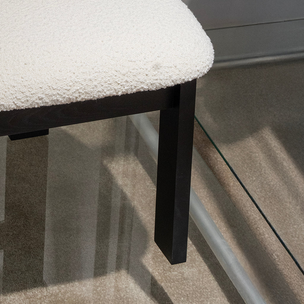 Chaise de salle à manger Soft Bouclé