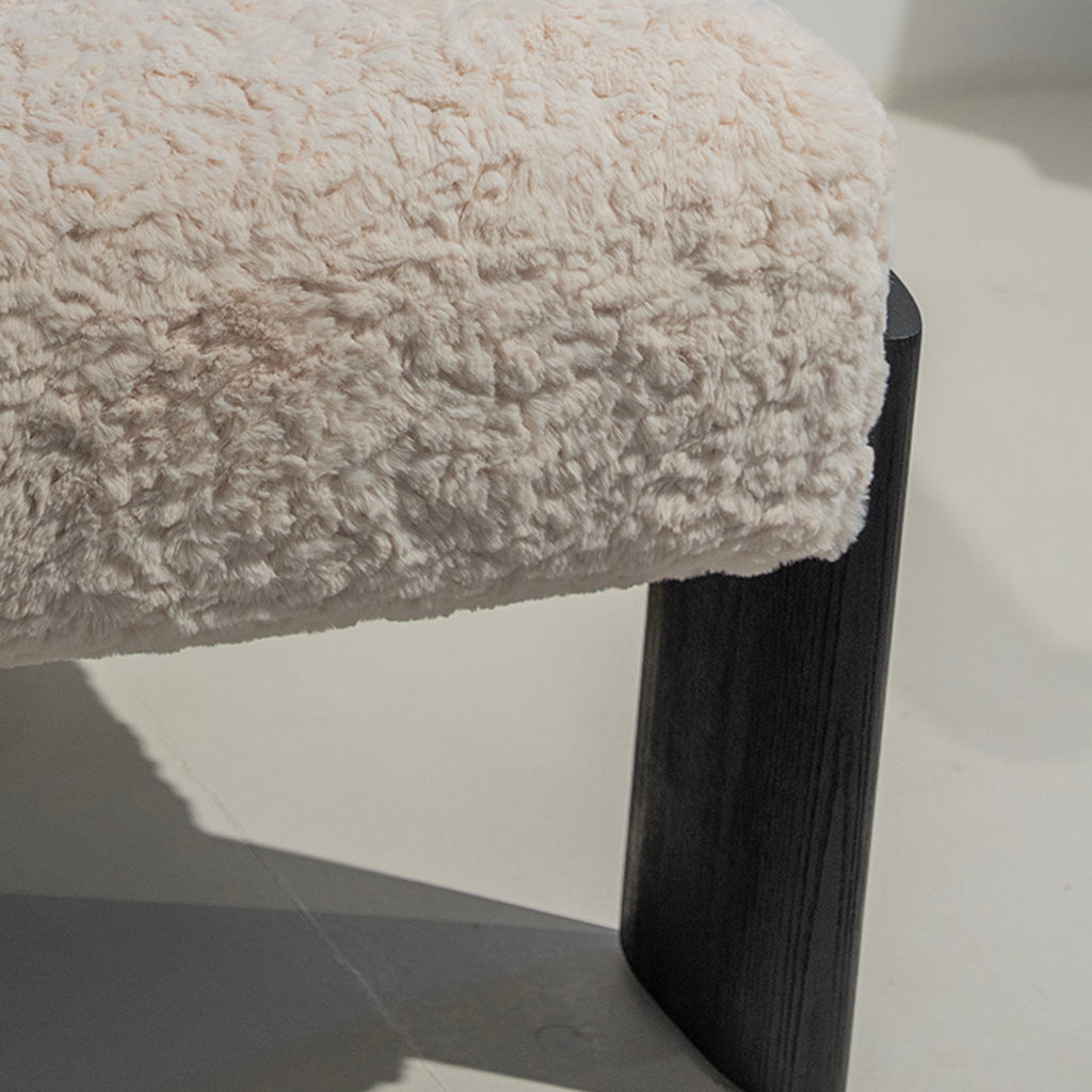 Fauteuil d'appoint Bouclé Block