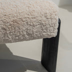 Fauteuil d'appoint Bouclé Block