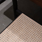 Chaise de salle à manger en rotin