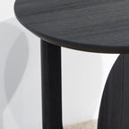 Table d'appoint Sculpted Noir