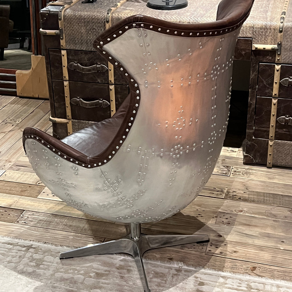 Fauteuil en cuir Stratos