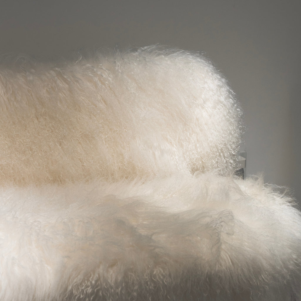 Salon Oslo en fausse fourrure