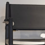 Fauteuil de salle à manger en cuir de selle