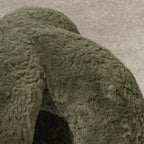 Tabouret élémentaire vert mousse