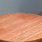 Table d'appoint en forme d'arche en terre cuite