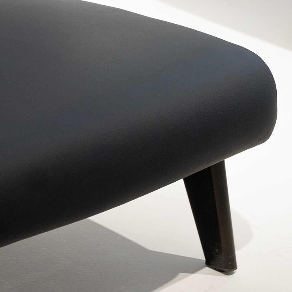 Fauteuil en cuir Crescent