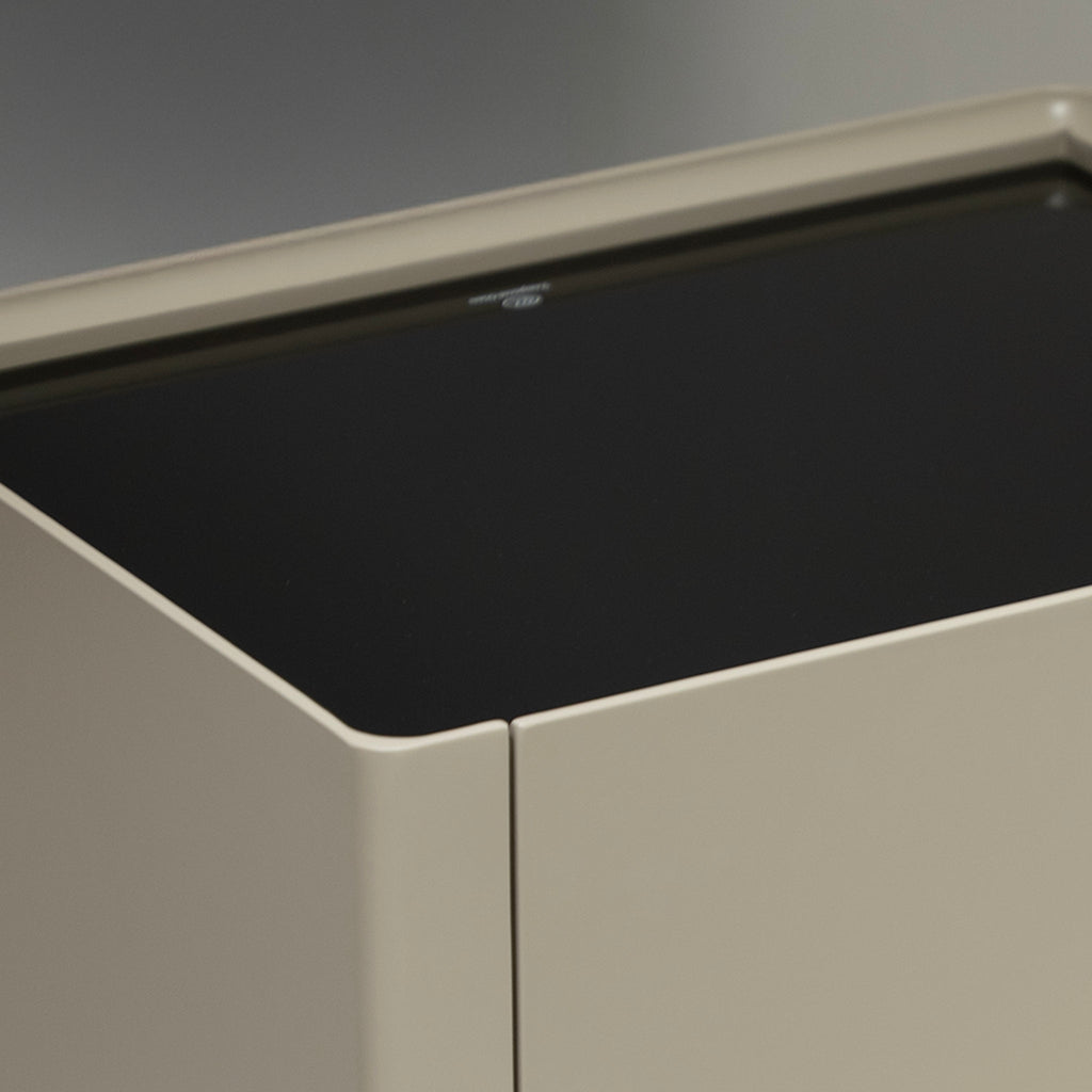 Table de chevet rectangulaire raffinée