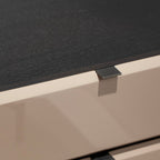 Table de chevet moderne bicolore