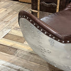 Fauteuil en cuir Stratos