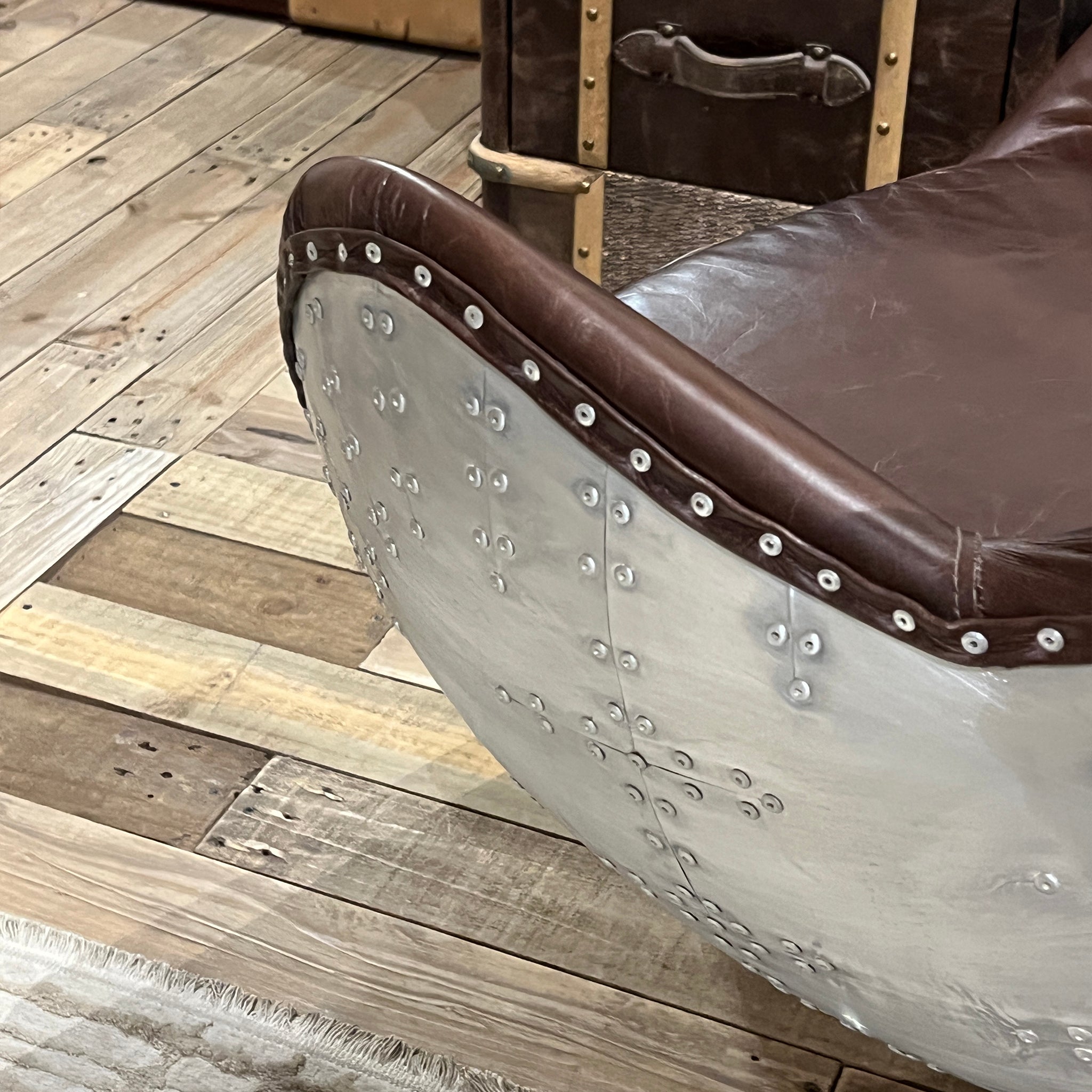 Fauteuil en cuir Stratos