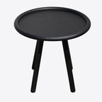 Table d'appoint en orme à disque