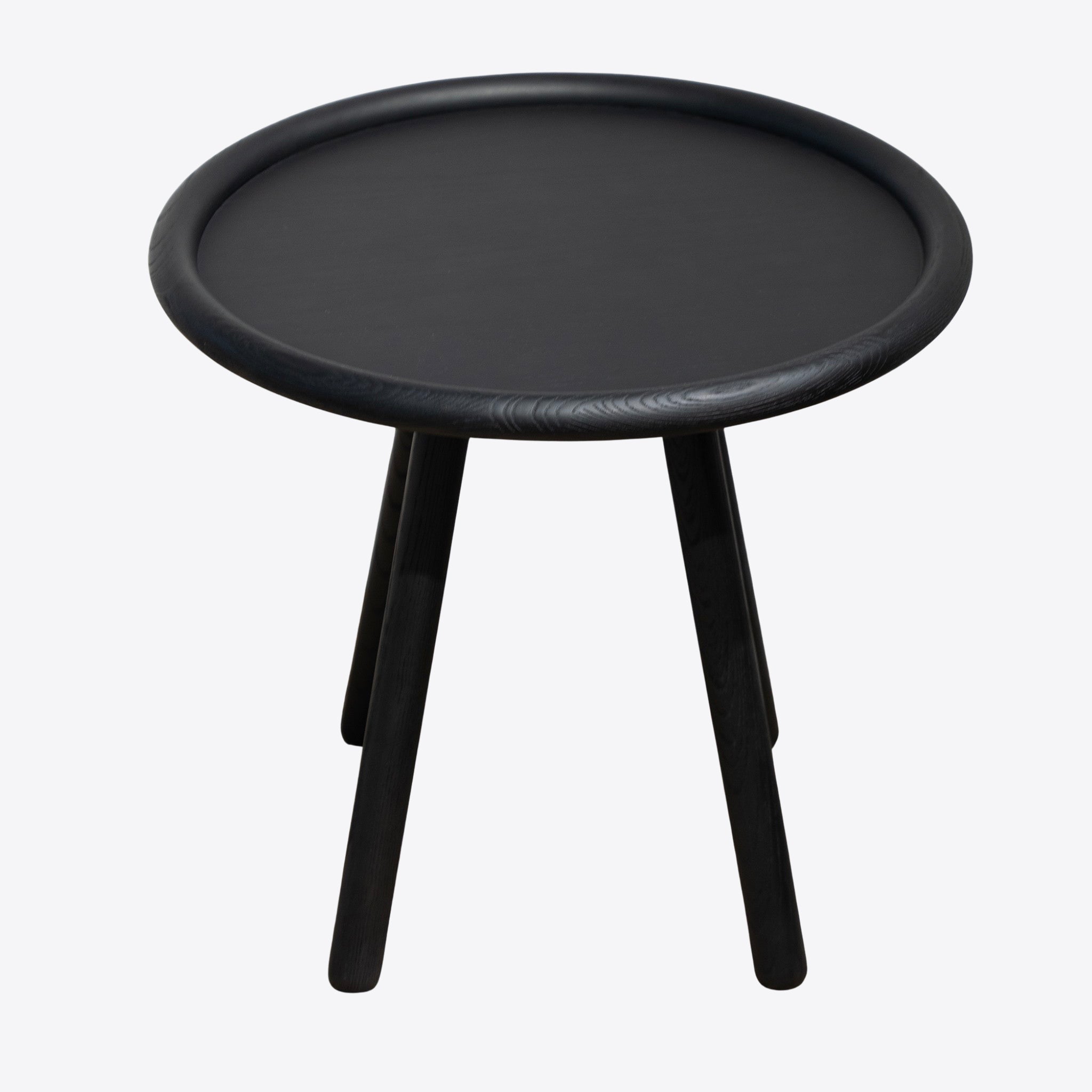 Table d'appoint en orme à disque