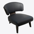 Fauteuil en cuir Crescent