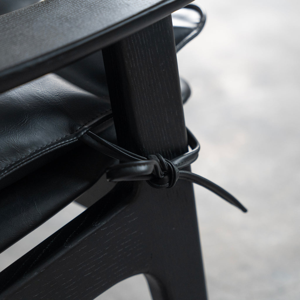 Fauteuil Noir Lounge