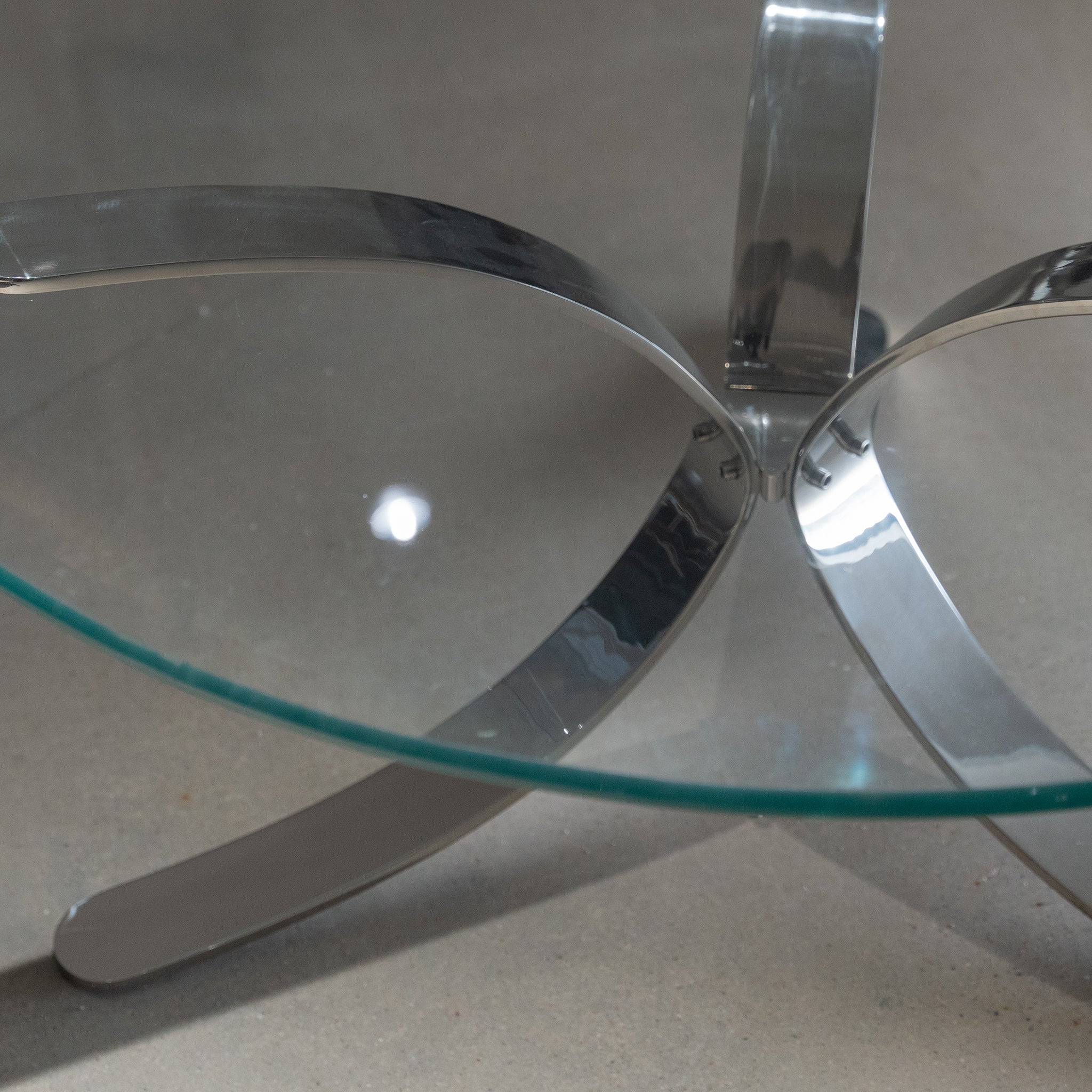 Table en verre Céleste