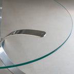 Table en verre Céleste