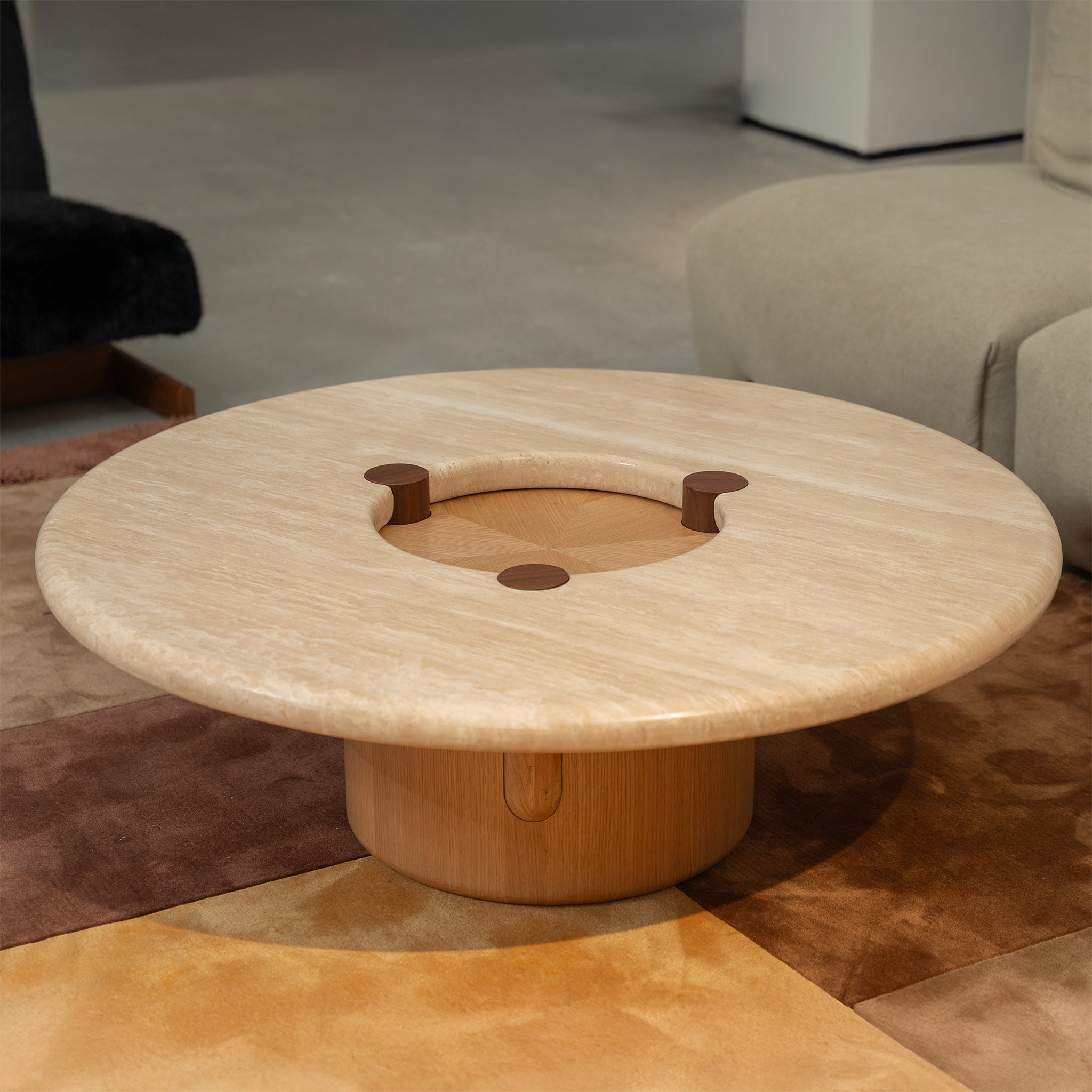 Table basse ronde Elara