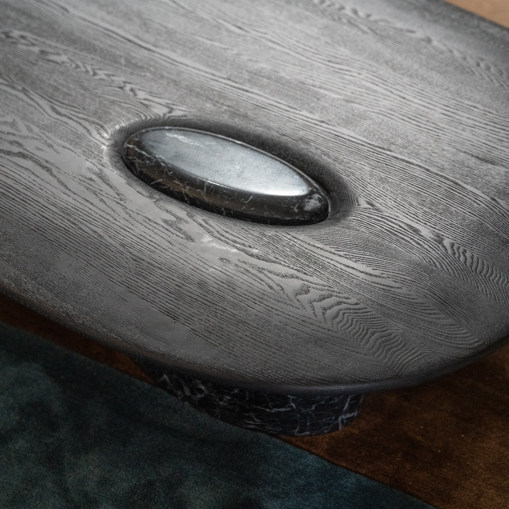 Ensemble de table basse en marbre Velaré