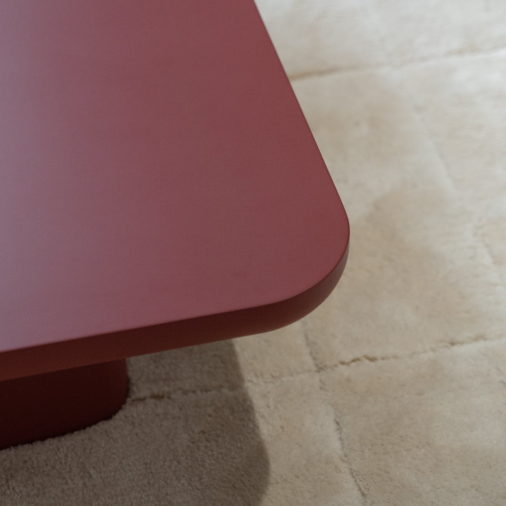 Table basse bicolore