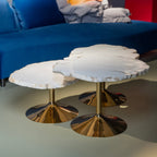 Ensemble de table en marbre Isola