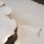 Ensemble de table en marbre Isola