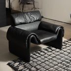 Fauteuil en cuir Orion