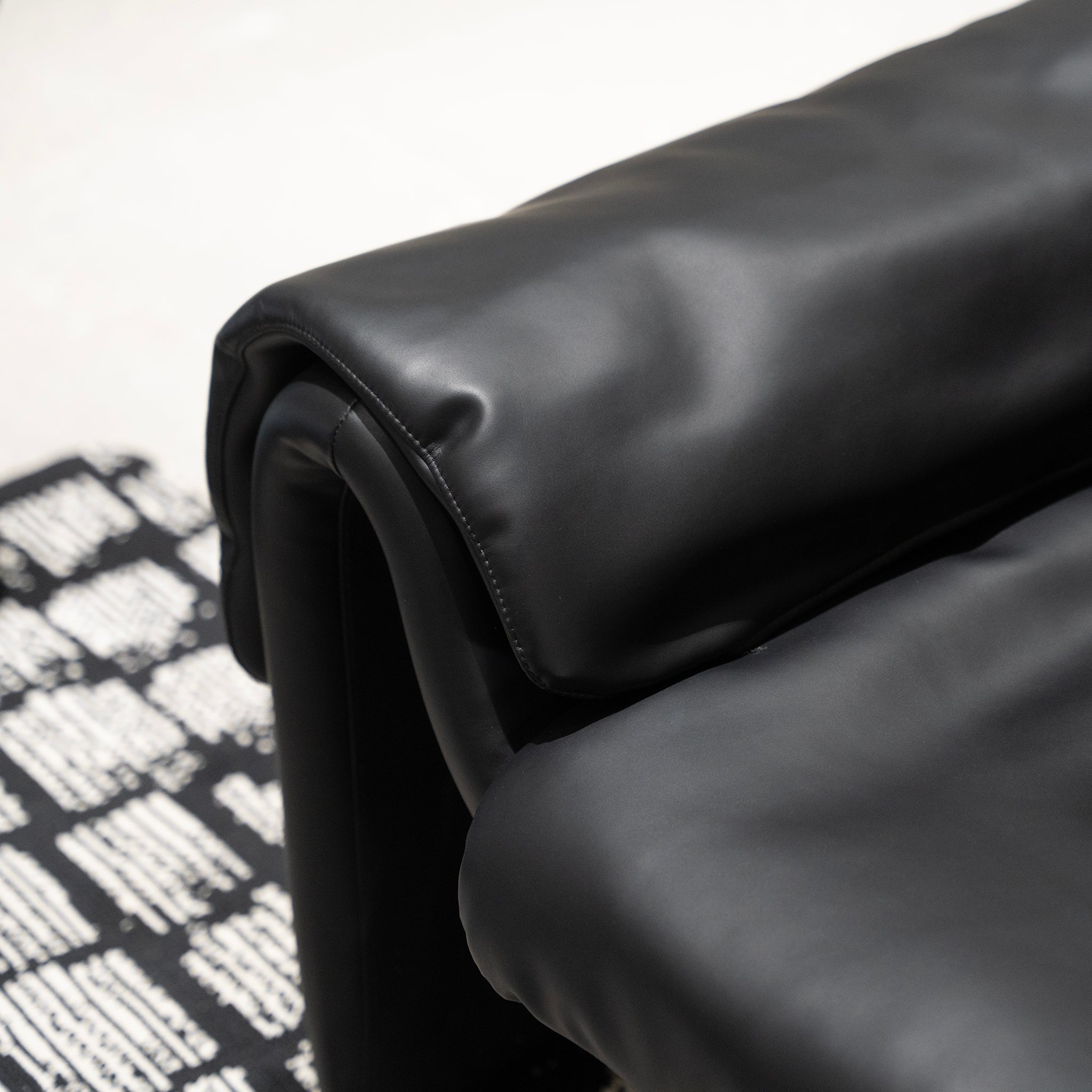 Fauteuil en cuir Orion