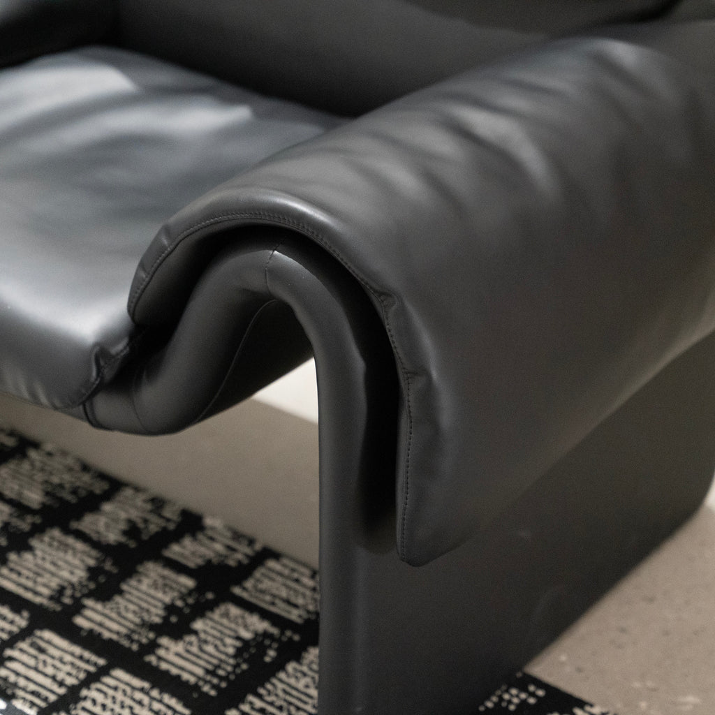 Fauteuil en cuir Orion