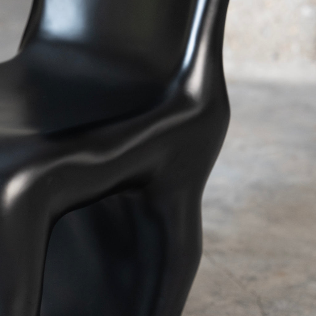 Fauteuil d'appoint sculptural