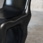 Fauteuil d'appoint sculptural