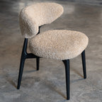 Chaise de salle à manger Bouclé