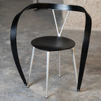 Fauteuil d'appoint à ruban