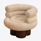 Chaise Cloud Bouclé