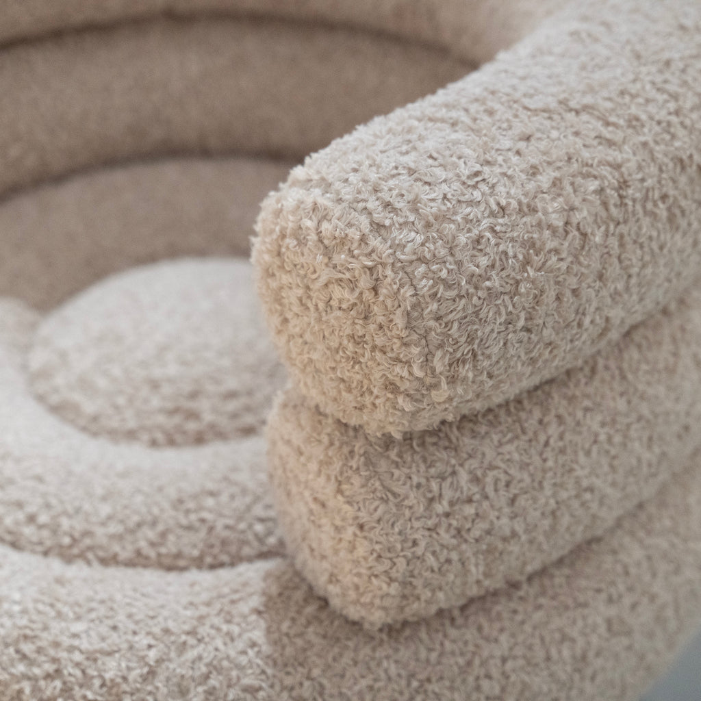Chaise Cloud Bouclé