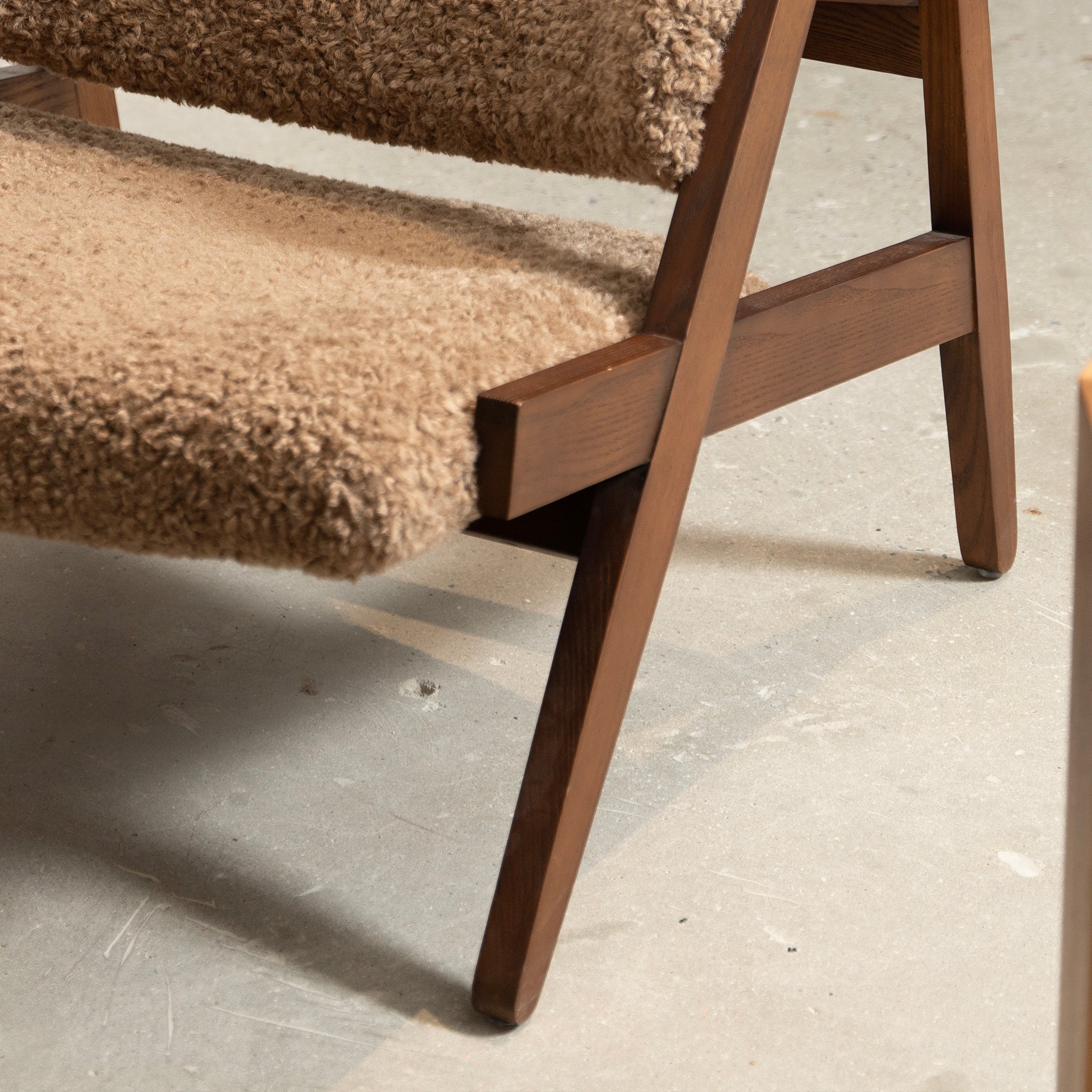 Chaise Montclair Bouclé